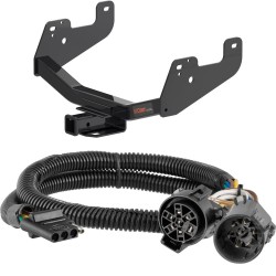 For 2022-2024 Ford F150 Trailer Hitch + Wiring 4 Pin Fits Models w/ Factory Receiver w/ USCAR 7-way Factory Connector Curt 14021 55384 2 inch Tow Receiver For 2022-2024 Ford F150 Trailer Hitch + Wiring 4 Pin Fits Models w/ Factory Receiver w/ USCAR 7-way Factory Connector Curt 14021 55384 2 inch Tow Receiver