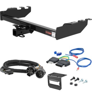 For 1999-2002 Chevy Silverado 2500 Trailer Hitch + Wiring 5 Pin Except Tommy Gate lift 10" drop bumper or cab & chassis Curt 14332 2 inch Tow Receiver For 1999-2002 Chevy Silverado 2500 Trailer Hitch + Wiring 5 Pin Except Tommy Gate lift 10" drop bumper or cab & chassis Curt 14332 2 inch Tow Receiver