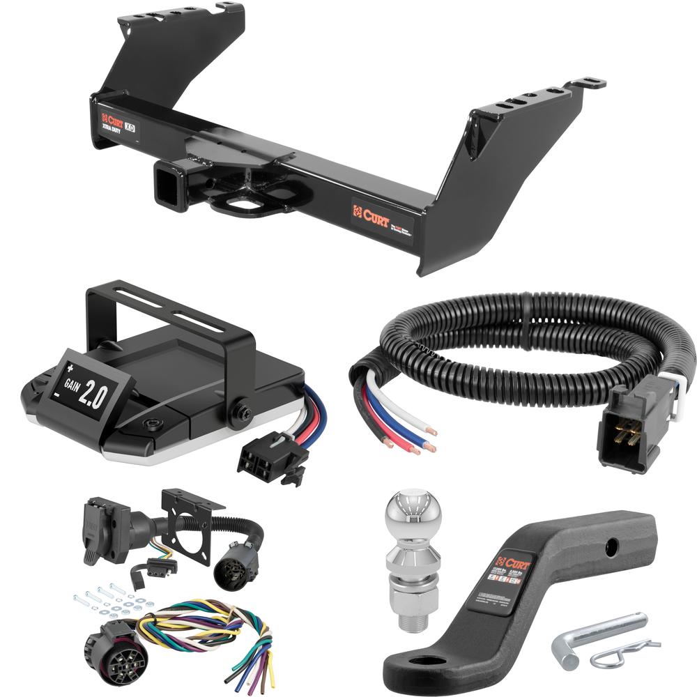 For 1975-1979 Ford F150 Tow Package Camp n' Field Trailer Hitch + Brake Controller Curt Assure 51160 Proportional Up To 4 Axles + 7 Way Trailer Wiring Plug & 2-5/16" ball 4 inch drop Except 10" drop bumper Curt 15300 2 inch Tow Receiver For 1975-1979 Ford F150 Tow Package Camp n' Field Trailer Hitch + Brake Controller Curt Assure 51160 Proportional Up To 4 Axles + 7 Way Trailer Wiring Plug & 2-5/16" ball 4 inch drop Except 10" drop bumper Curt 15300 2 inch Tow Receiver