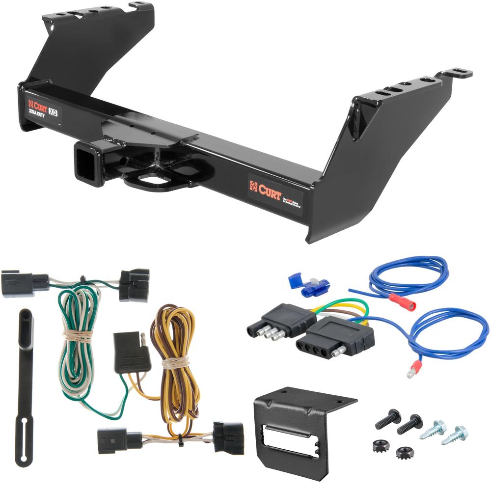 For 1995-2001 Dodge Ram 1500 Trailer Hitch + Wiring 5 Pin Except roll pan bumper Curt 15300 2 inch Tow Receiver For 1995-2001 Dodge Ram 1500 Trailer Hitch + Wiring 5 Pin Except roll pan bumper Curt 15300 2 inch Tow Receiver
