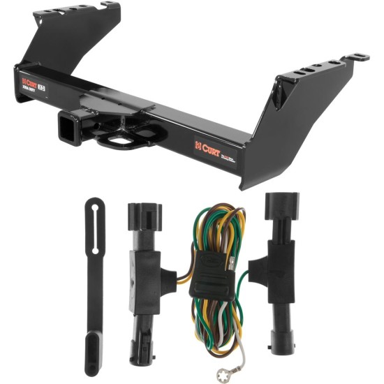 For 1994-1996 Ford Bronco Trailer Hitch + Wiring 4 Pin Fits Full Size Curt 15300 55350 2 inch Tow Receiver For 1994-1996 Ford Bronco Trailer Hitch + Wiring 4 Pin Fits Full Size Curt 15300 55350 2 inch Tow Receiver