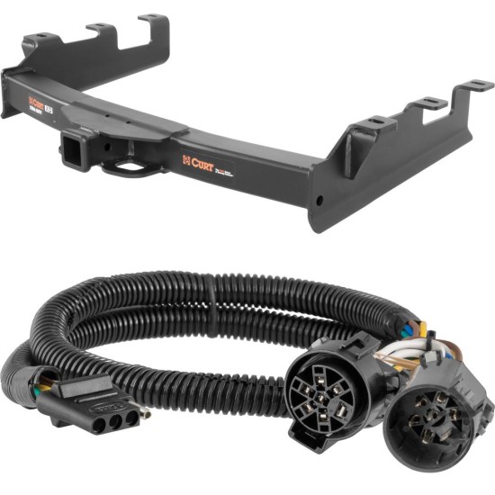 For 2003-2006 Chevy Silverado 2500 HD Trailer Hitch + Wiring 4 Pin Fits 6' bed factory replacement hitch Curt 15302 55384 2 inch Tow Receiver For 2003-2006 Chevy Silverado 2500 HD Trailer Hitch + Wiring 4 Pin Fits 6' bed factory replacement hitch Curt 15302 55384 2 inch Tow Receiver