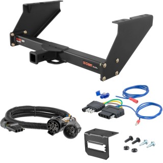 For 1999-2004 Ford F250 Super Duty Trailer Hitch + Wiring 5 Pin Fits Models w/ 16" spare tire & 10" drop bumper w/ USCAR 7-way Curt 15316 2 inch Tow Receiver For 1999-2004 Ford F250 Super Duty Trailer Hitch + Wiring 5 Pin Fits Models w/ 16" spare tire & 10" drop bumper w/ USCAR 7-way Curt 15316 2 inch Tow Receiver