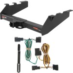 For 1995-1998 Dodge Ram 2500 Trailer Hitch + Wiring 4 Pin Fits w/ factory bumper Curt 15318 55329 2 inch Tow Receiver For 1995-1998 Dodge Ram 2500 Trailer Hitch + Wiring 4 Pin Fits w/ factory bumper Curt 15318 55329 2 inch Tow Receiver