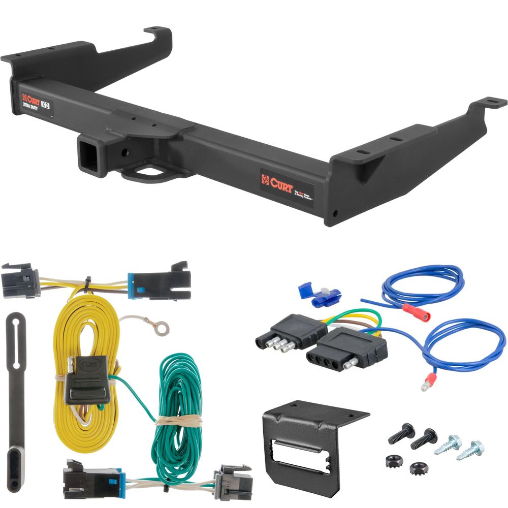 For 2003-2024 Chevy Express 3500 Trailer Hitch + Wiring 5 Pin Except Cutaway Models Curt 15320 2 inch Tow Receiver For 2003-2024 Chevy Express 3500 Trailer Hitch + Wiring 5 Pin Except Cutaway Models Curt 15320 2 inch Tow Receiver