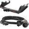 For 2007-2013 Chevy Silverado 1500 Trailer Hitch + Wiring 4 Pin Fits All Models Curt 15323 55384 2 inch Tow Receiver