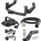For 2007-2014 Toyota Tundra Tow Package Camp n' Field Trailer Hitch + Brake Controller Curt Assure 51160 Proportional Up To 4 Axles + 7 Way Trailer Wiring Plug & 2-5/16" ball 4 inch drop Except factory receiver Curt 15398 2 inch Tow Receiver