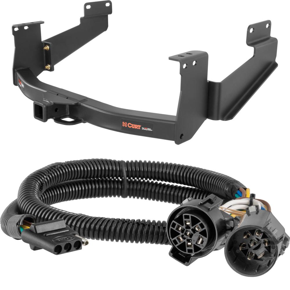 For 2018-2021 Toyota Tundra Trailer Hitch + Wiring 4 Pin Fits Models w/ USCAR 7-way Factory Connector Excluding factory receiver Curt 15398 55384 2 inch Tow Receiver For 2018-2021 Toyota Tundra Trailer Hitch + Wiring 4 Pin Fits Models w/ USCAR 7-way Factory Connector Excluding factory receiver Curt 15398 55384 2 inch Tow Receiver