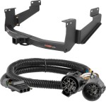 For 2018-2021 Toyota Tundra Trailer Hitch + Wiring 4 Pin Fits Models w/ USCAR 7-way Factory Connector Excluding factory receiver Curt 15398 55384 2 inch Tow Receiver For 2018-2021 Toyota Tundra Trailer Hitch + Wiring 4 Pin Fits Models w/ USCAR 7-way Factory Connector Excluding factory receiver Curt 15398 55384 2 inch Tow Receiver