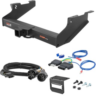 For 2003-2009 Dodge Ram 2500 Trailer Hitch + Wiring 5 Pin Fits Models w/ USCAR 7-way Factory Connector Excluding factory receiver Curt 15704 2.5 in Tow Receiver For 2003-2009 Dodge Ram 2500 Trailer Hitch + Wiring 5 Pin Fits Models w/ USCAR 7-way Factory Connector Excluding factory receiver Curt 15704 2.5 in Tow Receiver