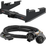 For 2017-2024 Ford F250 Super Duty Trailer Hitch + Wiring 4 Pin Fits Models w/ Existing USCAR 7-way Curt 15802 55384 2.5 in Tow Receiver For 2017-2024 Ford F250 Super Duty Trailer Hitch + Wiring 4 Pin Fits Models w/ Existing USCAR 7-way Curt 15802 55384 2.5 in Tow Receiver