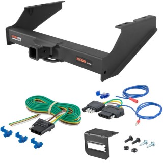 For 2008-2016 Ford F250 Super Duty Trailer Hitch + Wiring 5 Pin Fits All Models Curt 15810 2.5 in Tow Receiver For 2008-2016 Ford F250 Super Duty Trailer Hitch + Wiring 5 Pin Fits All Models Curt 15810 2.5 in Tow Receiver