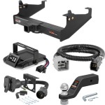 For 2005-2007 Ford F650 Tow Package Camp n' Field Trailer Hitch + Brake Controller Curt Assure 51160 Proportional Up To 4 Axles + 7 Way Trailer Wiring Plug & 2-5/16" ball 4 inch drop Fits Models w/ Existing USCAR 7-way Curt 15845 2.5 in Tow Recei For 2005-2007 Ford F650 Tow Package Camp n' Field Trailer Hitch + Brake Controller Curt Assure 51160 Proportional Up To 4 Axles + 7 Way Trailer Wiring Plug & 2-5/16" ball 4 inch drop Fits Models w/ Existing USCAR 7-way Curt 15845 2.5 in Tow Recei
