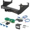 For 2017-2024 Ford F550 Super Duty Trailer Hitch + Wiring 5 Pin Fits Cab & Chassis w/ 34" Frame Curt 15845 2.5 in Tow Receiver