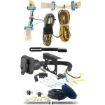 For 2001-2005 Pontiac Aztek Trailer Wiring 7 Way Trailer Wiring Plug w/ Bracket Fits All Models Curt For 2001-2005 Pontiac Aztek Trailer Wiring 7 Way Trailer Wiring Plug w/ Bracket Fits All Models Curt