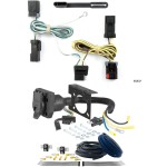 For 2004-2007 Chrysler Town & Country Trailer Wiring 7 Way Trailer Wiring Plug w/ Bracket Fits All Models Curt For 2004-2007 Chrysler Town & Country Trailer Wiring 7 Way Trailer Wiring Plug w/ Bracket Fits All Models Curt