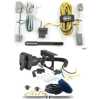 For 2005-2007 Ford Freestyle Trailer Wiring 7 Way Trailer Wiring Plug w/ Bracket Fits All Models Curt For 2005-2007 Ford Freestyle Trailer Wiring 7 Way Trailer Wiring Plug w/ Bracket Fits All Models Curt