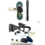 For 2014-2019 Toyota Highlander Trailer Wiring 7 Way Trailer Wiring Plug w/ Bracket Fits Models w/ Factory Tow Package Curt For 2014-2019 Toyota Highlander Trailer Wiring 7 Way Trailer Wiring Plug w/ Bracket Fits Models w/ Factory Tow Package Curt
