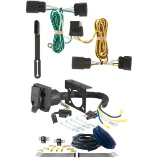 For 2010-2017 Chevy Equinox Trailer Wiring 7 Way Trailer Wiring Plug w/ Bracket Fits All Models Curt For 2010-2017 Chevy Equinox Trailer Wiring 7 Way Trailer Wiring Plug w/ Bracket Fits All Models Curt