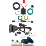 For 2011-2017 Jeep Patriot Trailer Wiring 7 Way Trailer Wiring Plug w/ Bracket Fits All Models Curt For 2011-2017 Jeep Patriot Trailer Wiring 7 Way Trailer Wiring Plug w/ Bracket Fits All Models Curt