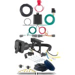 For 2010-2015 Hyundai Tucson Trailer Wiring 7 Way Trailer Wiring Plug w/ Bracket Fits All Models Curt For 2010-2015 Hyundai Tucson Trailer Wiring 7 Way Trailer Wiring Plug w/ Bracket Fits All Models Curt