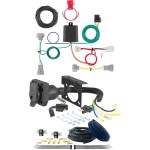 For 2016-2023 Toyota Tacoma Trailer Wiring 7 Way Trailer Wiring Plug w/ Bracket Fits All Models Curt For 2016-2023 Toyota Tacoma Trailer Wiring 7 Way Trailer Wiring Plug w/ Bracket Fits All Models Curt
