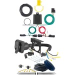 For 2019-2024 Ford Edge Trailer Wiring 7 Way Trailer Wiring Plug w/ Bracket Fits SE & SEL Curt For 2019-2024 Ford Edge Trailer Wiring 7 Way Trailer Wiring Plug w/ Bracket Fits SE & SEL Curt