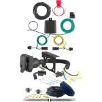 For 2022-2024 Jeep Compass Trailer Wiring 7 Way Trailer Wiring Plug w/ Bracket Fits All Models Curt For 2022-2024 Jeep Compass Trailer Wiring 7 Way Trailer Wiring Plug w/ Bracket Fits All Models Curt