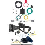 For 2023-2024 Nissan ARIYA Trailer Wiring 7 Way Trailer Wiring Plug w/ Bracket Fits All Models Curt For 2023-2024 Nissan ARIYA Trailer Wiring 7 Way Trailer Wiring Plug w/ Bracket Fits All Models Curt