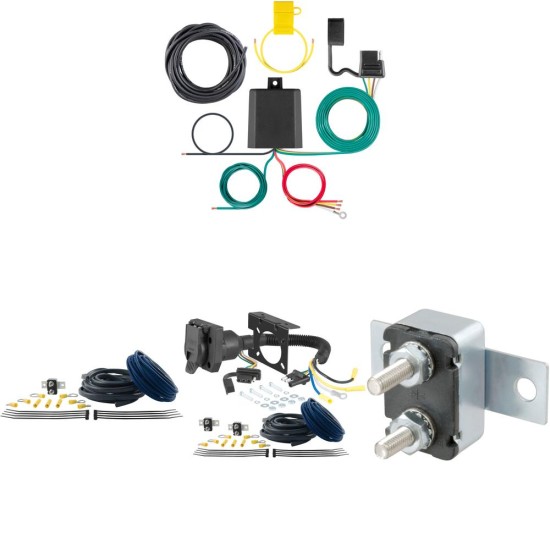 For 2023-2024 Mercedes Sprinter 3500 Trailer Wiring 7 Way Trailer Wiring Plug w/ Bracket Fits All Models Curt For 2023-2024 Mercedes Sprinter 3500 Trailer Wiring 7 Way Trailer Wiring Plug w/ Bracket Fits All Models Curt