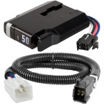 51146 - TriFlex NEXT Trailer Brake Controller Proportional Curt TriFlex NEXT brake control for 03-14 Toyota Tundra installation