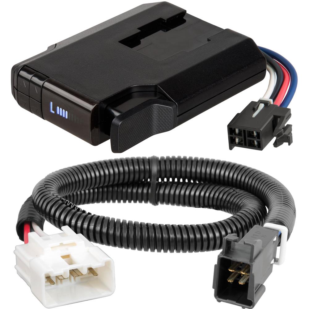 51116 - Venturer NEXT Trailer Brake Controller Time-Delay Curt Venturer Electric Trailer Brake Control for 15-17 Toyota Tundra
