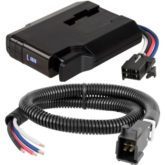 51116 - Venturer NEXT Trailer Brake Controller Time-Delay Curt Venturer electric trailer brake controller for Chevy GMC vans