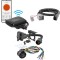 56229 - Replacement USCAR Socket with 24" Wires (Hardwire into OEM Cluster Harness) Curt Echo trailer brake control and 7-way wiring kit for Ram