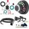 56342 - Custom Wiring Harness, 4-Way Flat Output (Plug & Play), Select Nissan Quest Curt Spectrum Electric Trailer Brake Control and Wiring Kit for Nissan Quest 2011-2016