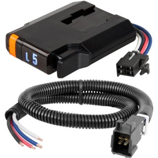 51126 - Discovery NEXT Trailer Brake Controller Time-Delay Curt Discovery electric trailer brake controller for Dodge Ram