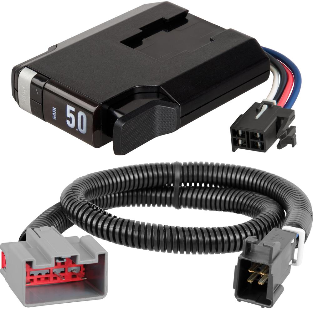 51146 - TriFlex NEXT Trailer Brake Controller Proportional Curt TriFlex NEXT Electric Trailer Brake Control for Ford F-150