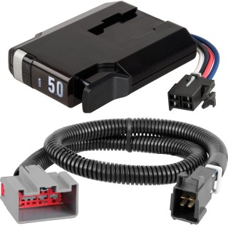 51146 - TriFlex NEXT Trailer Brake Controller Proportional Curt TriFlex NEXT Electric Trailer Brake Control for Ford F-150
