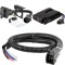 55774 - Dual-Output 7 & 4-Way Connector (Plugs into USCAR) Curt Venturer Electric Trailer Brake Control with Wiring Kit for Ford Transit