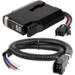 51146 - TriFlex NEXT Trailer Brake Controller Proportional Curt TriFlex NEXT Electric Trailer Brake Control for Cadillac LYRIQ