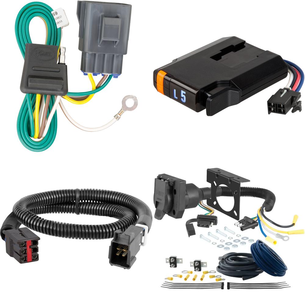 Curt Discovery Electric Trailer Brake Control with Wiring Kit for Range Rover Evoque