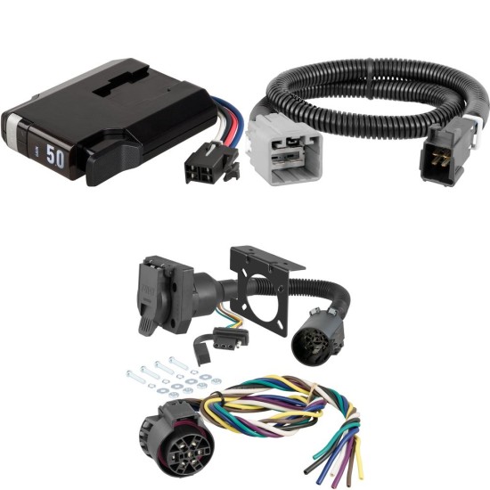Curt TriFlex NEXT Brake Controller and Wiring Kit for Ram