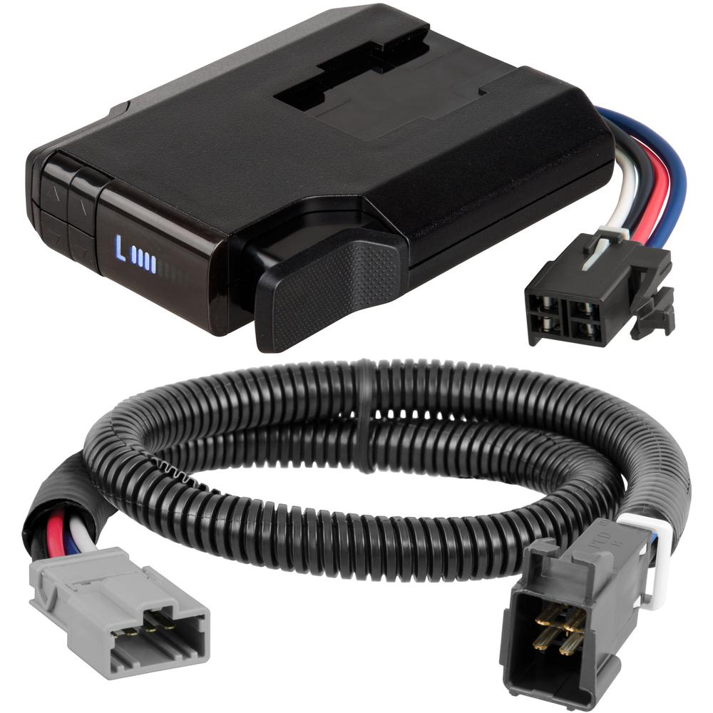 51116 - Venturer NEXT Trailer Brake Controller Time-Delay Curt Venturer electric trailer brake controller for Honda Pilot