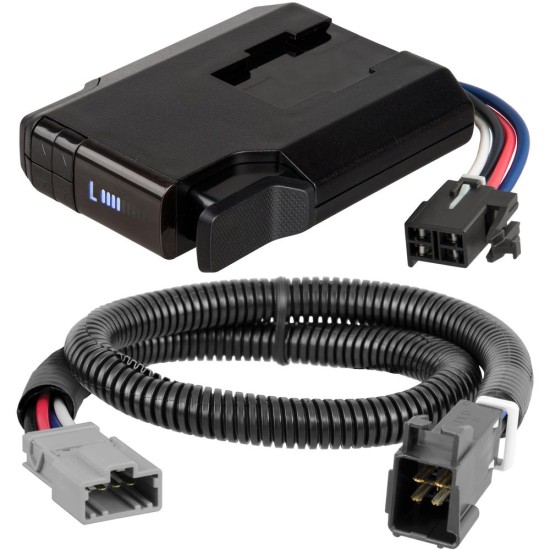 51116 - Venturer NEXT Trailer Brake Controller Time-Delay Curt Venturer electric trailer brake controller for Honda Pilot