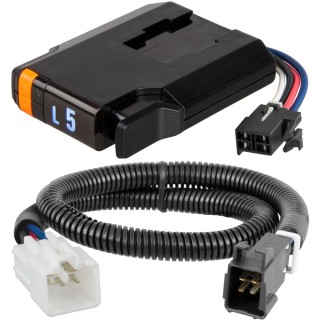 51126 - Discovery NEXT Trailer Brake Controller Time-Delay Curt Discovery Electric Trailer Brake Controller for Toyota Tacoma