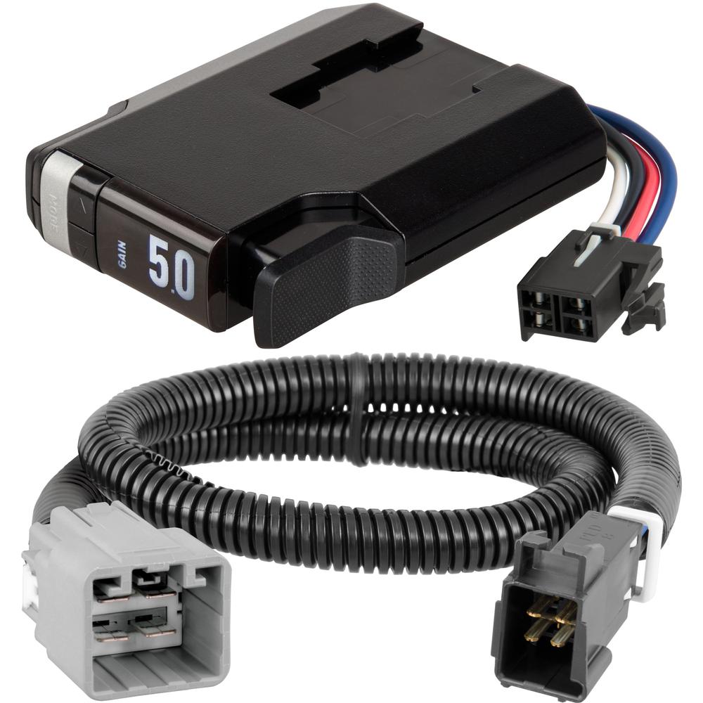 51146 - TriFlex NEXT Trailer Brake Controller Proportional Curt TriFlex NEXT Electric Trailer Brake Control for Ram trucks