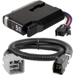 51146 - TriFlex NEXT Trailer Brake Controller Proportional Curt TriFlex NEXT Electric Trailer Brake Control for Ram trucks