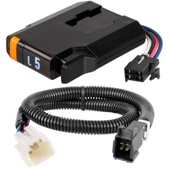 51126 - Discovery NEXT Trailer Brake Controller Time-Delay Curt Discovery Electric Trailer Brake Controller and Harness Kit