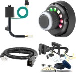 56494 - Custom Wiring Harness, 4-Way Flat Output, Fits Select Mazda CX-90 Curt Spectrum Brake Control and 7-Way Wiring Kit for Mazda CX-90 CX-70