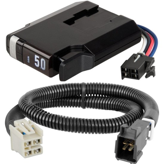 51146 - TriFlex NEXT Trailer Brake Controller Proportional Curt TriFlex NEXT Proportional Electric Trailer Brake Controller